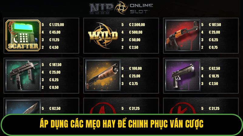 Áp dụng các mẹo hay để chinh phục ván cược